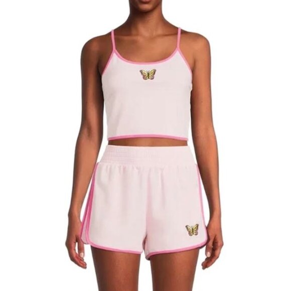 No Boundaries Womens Juniors Tank Top and Shorts Set 2-Piece Size XL - Picture 1 of 5